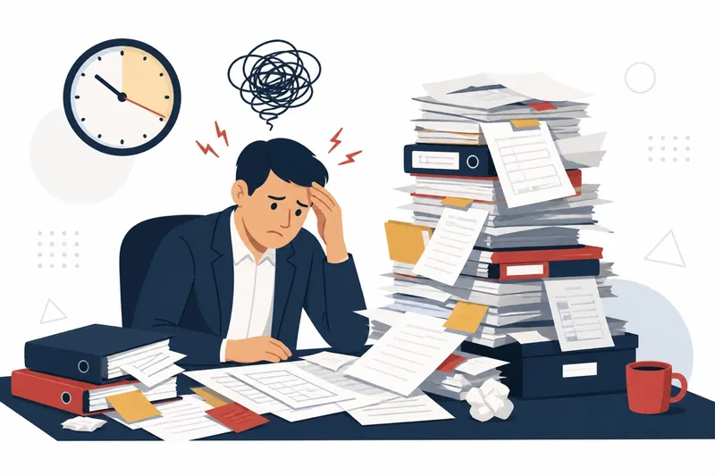 The stress and complexity of traditional SBA paperwork
